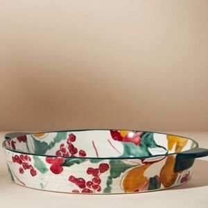ISO!!!!!!!!!!!!!!👀.                       Anthropologie Holly and Pear Pie Dish